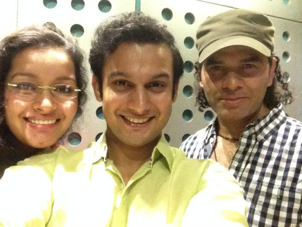 Renu Desai's Selfie With Adinath, Mohit