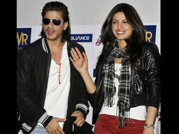 Shahrukh Khan With Priyanka Chopra