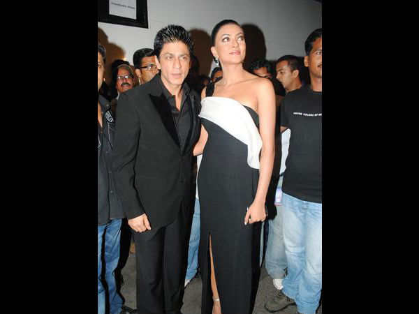Shahrukh Khan With Sushmita Sen