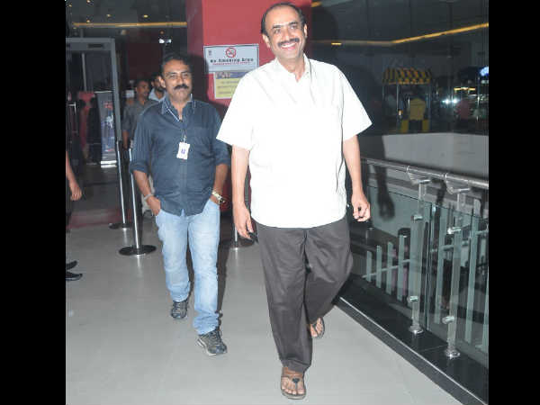 Suresh Babu At Drushyam Premiere