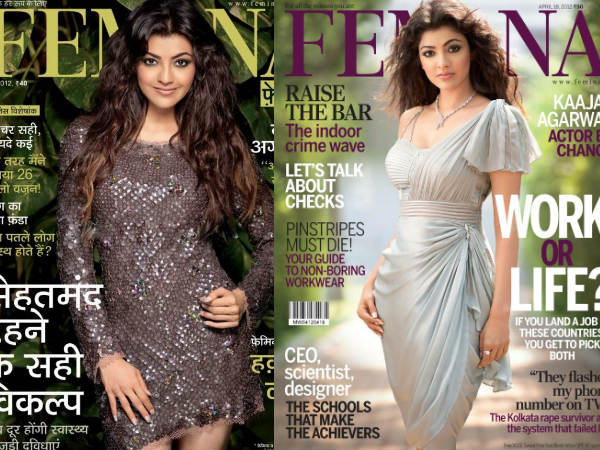 Kajal Aggarwal On Femina Cover