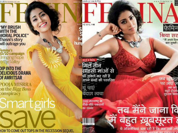 Shriya Saran On Femina Cover