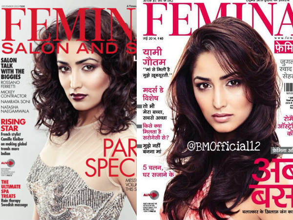 Yami Gautam On Femina Cover 