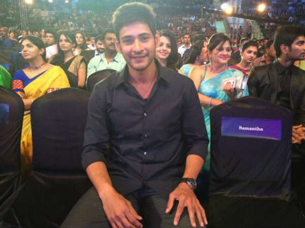 Mahesh Babu At Filmfare Awards Mahesh Babu At Filmfare Awards
