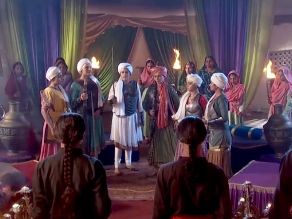 Jodha Gives The Message