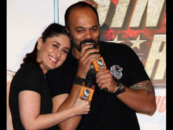 Rohit And Kareen During Trailer Launch
