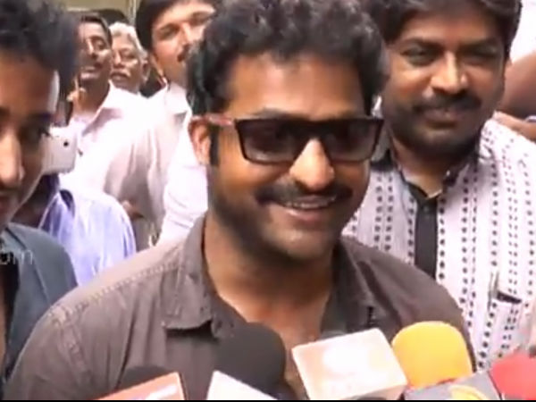 Junior NTR Addresses Media