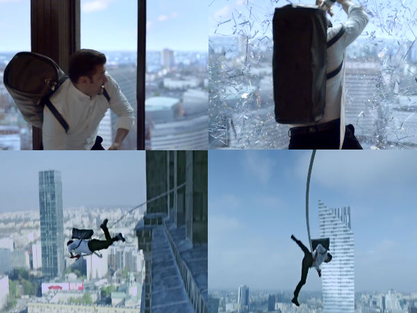 Jumping Off From A Building