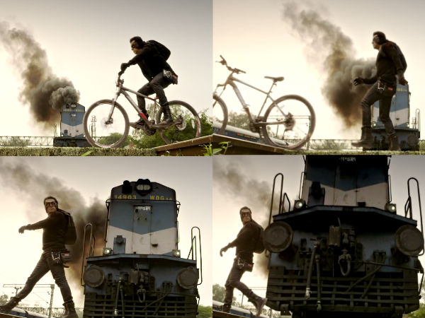 Train-Bike Stunt Train-Bike Stunt