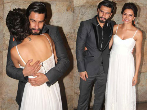 Ranveer Hugs Deepika