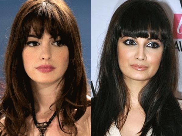 Dia Mirza and Anne Hathaway