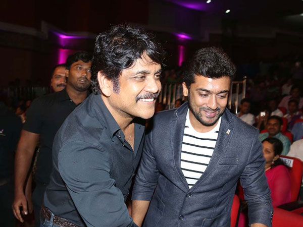 Photos: Nagarjuna, Rajamouli Launch Surya-Samantha's Sikander Music