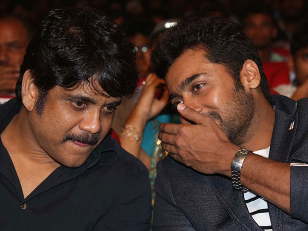 Photos: Nagarjuna, Rajamouli Launch Surya-Samantha's Sikander Music