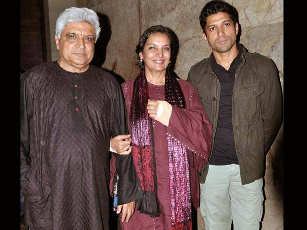 Farhan Akhtar-Shabana Azmi
