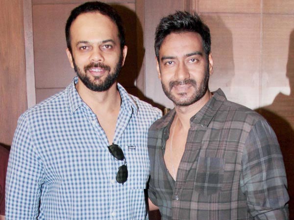 Rohit Shetty and Ajay Devgn