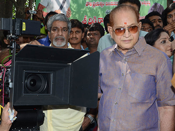 Krishna Kick-Starts Shooting Of Naveen's Debut Film