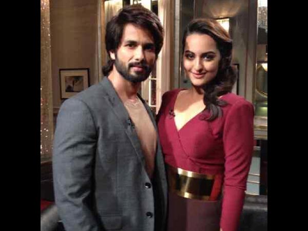 Shahid Kapoor-Sonakshi Sinha