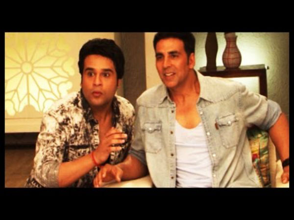 Akshay Kumar And Krushna Abhishek Akshay Kumar And Krushna Abhishek