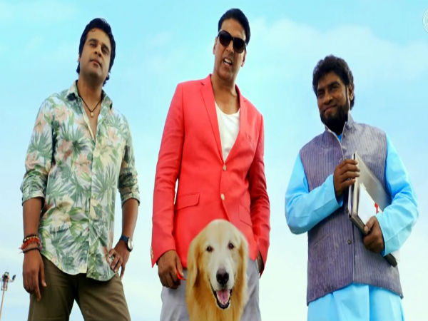 Akshay Kumar-Krushna Abhishek-Johnny Lever Akshay Kumar-Krushna Abhishek-Johnny Lever