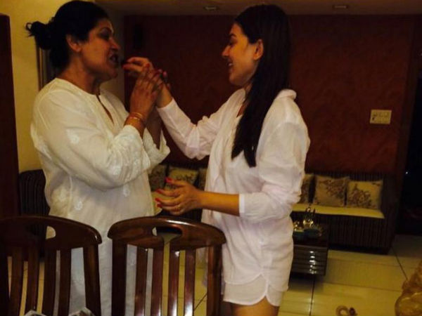 Hansika Motwani's Birthday Celebration With Her Mother