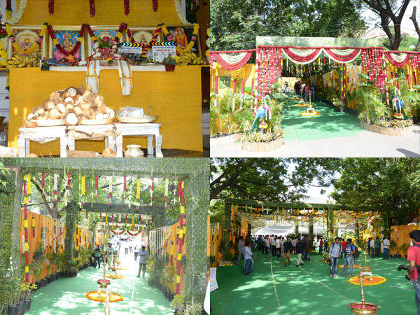 Grand Arrangements For Mahesh Babu, Koratala Siva's Movie Launch Grand Arrangements For Mahesh Babu, Koratala Siva's Movie Launch