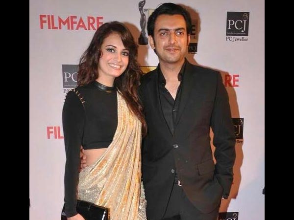 Dia Mirza and Sahil Singha