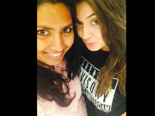 Hansika With Her Stylist Neeraja