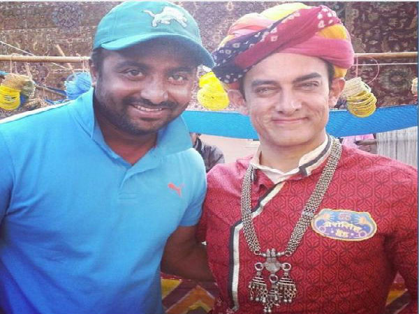 Aamir Khan In Rajasthani Attire