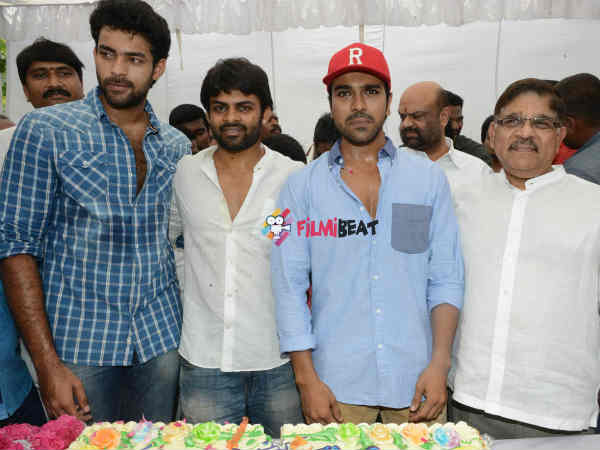 Mega Family Members At Chiranjeevi's Birthday