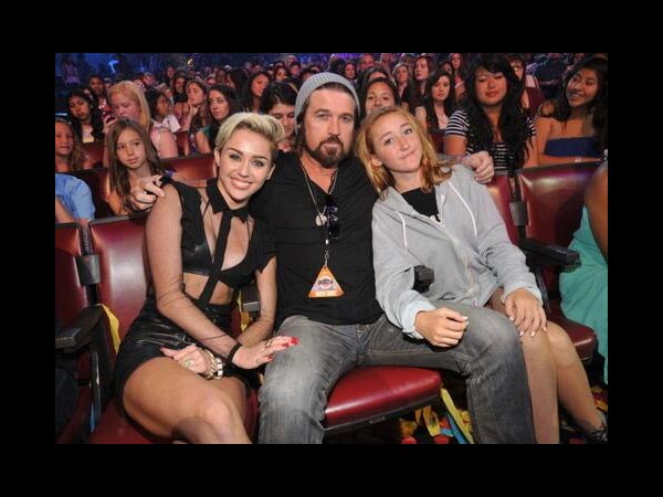 With Miley and Noah