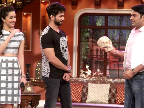 Shahid And Shraddha On Comedy Nights