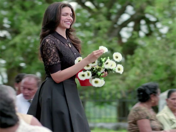 Deepika In Pleasant Mood