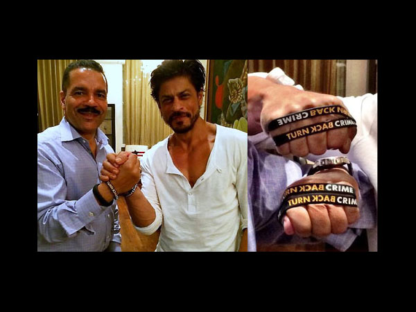 SRK With INTERPOL Secretary General Ronald K. Noble