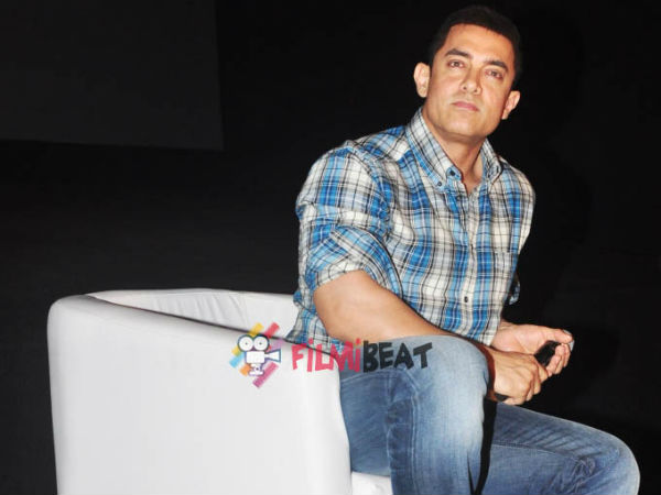 Aamir Khan During The Launch