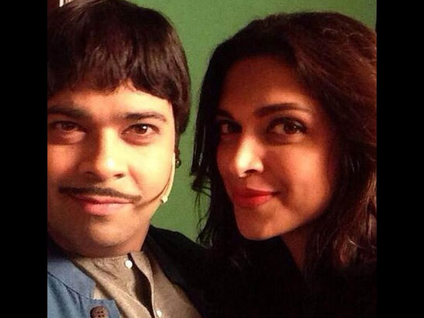 Kiku Sharda With Deepika