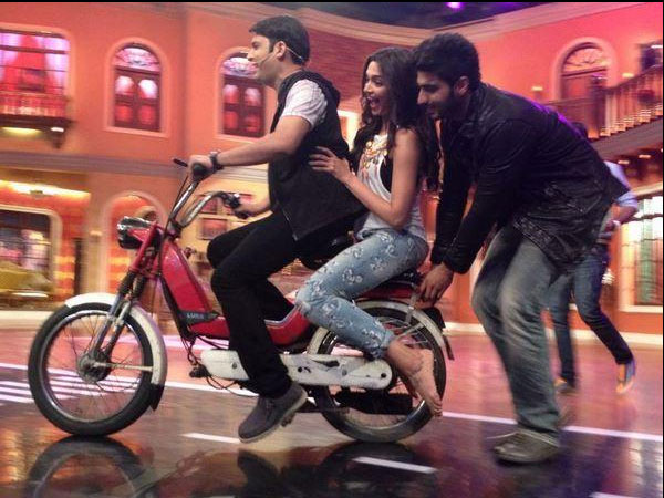 Kapil Took Deepika On Bike Ride