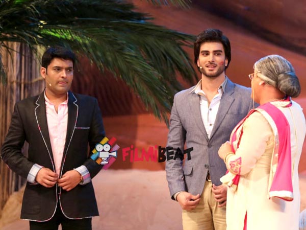 Kapil With Dadi And Imran