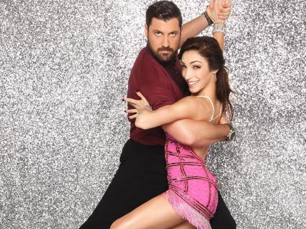 Meryl Davis and Maksim Chmerkovskiy
