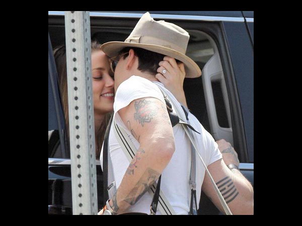 Johnny Depp and Amber Heard
