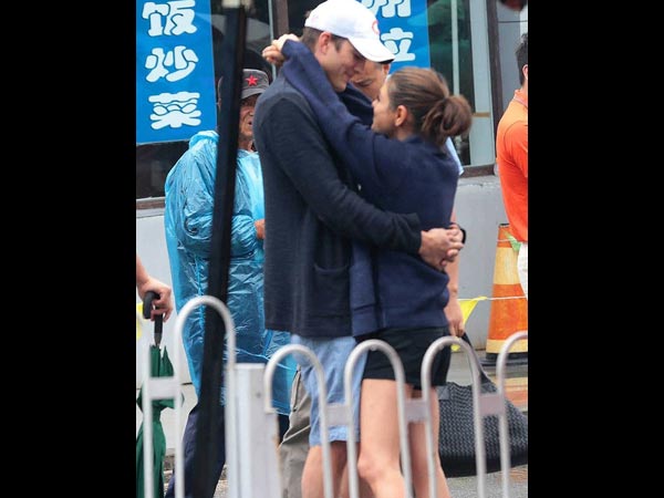 Ashton Kutcher and Mila Kunis