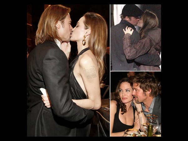 Angelina Jolie and Brad Pitt