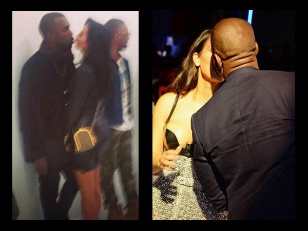 Kim Kardashian and Kanye West