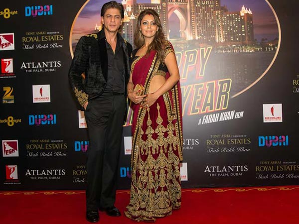 Shahrukh Khan With Gauri