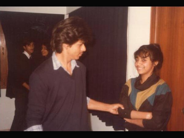 Shahrukh With Gauri