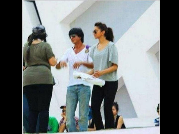SRK With His Heroine
