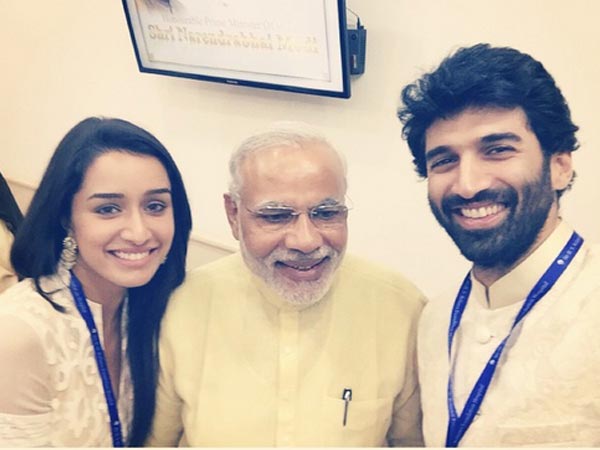 Pics: Shraddha Kapoor-Aditya Roy Kapur Caught At Halloween Party