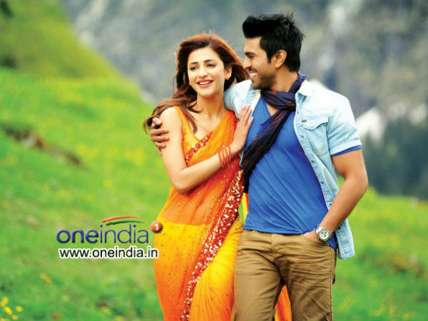 Ram Charan Teja And Shruti Haasan