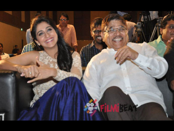In Pics: Producer Allu Arvind and actress Regina Cassandra 