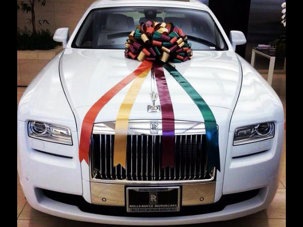 Wow! Salman Khan Gifted Rolls Royce Phantom To Arpita Khan-Aayush Sharma Wow! Salman Khan Gifted Rolls Royce Phantom To Arpita Khan-Aayush Sharma