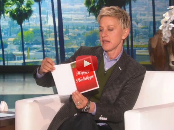 Ellen Holiday Card